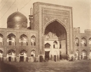 [Haupttor von Imam Riza, Mashhad, Iran], 1850er