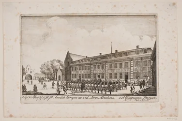 Besuch von Friedrich V. an der Akademie von Sorø
