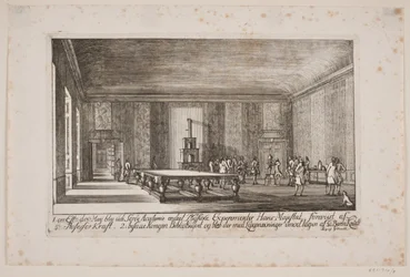 Physikalische Experimente während des Besuchs von Friedrich V. an der Sorø Akademie