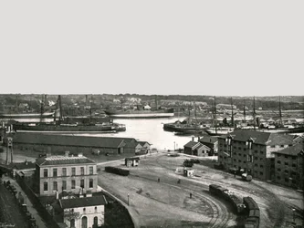 Die Docks, Southampton, 1895