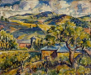 Landschaft in Maine, ca. 1917-21