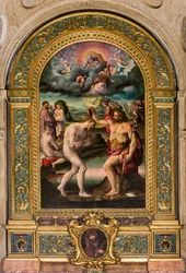 Die Taufe Christi durch Johannes