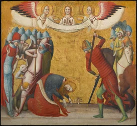 Die Enthauptung der heiligen Katharina von Alexandria, um 1325-1330