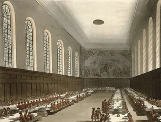 Militärkrankenhaus, Chelsea, aus Ackermanns 