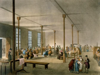 Das Armenhaus, St. James, Parish, London aus Ackermanns 