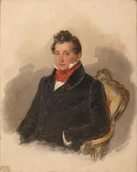 Porträt von Graf Matvey Yuryevich Vilyegorsky 1794-1866, 1840er Jahre