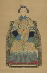 Kaiserin Xiaozhen, zweite Kaiserin des Xianfeng-Kaisers (1831-1861)