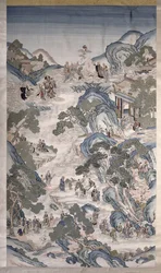 Versammlungen von Gruppen Unsterblicher, ca. 1800