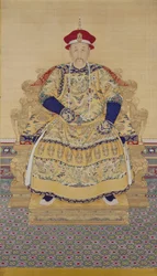 Porträt von Kaiser Yongzheng (1678-1735)