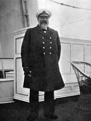 Der Lotse während der königlichen Yachtreise nach Norwegen, 1904-1908