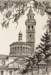 Heiligtum Beata Vergine dei Miracoli, Saronno, Italien