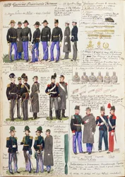 Uniformen und Abzeichen der provisorischen Regierung der Toskana