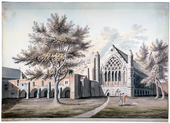Ansicht von Ely House in Ely Place, Holborn, London