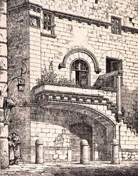 Haus der Santa Rosa, Viterbo, Italien, aus 