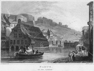 Namur. An der Sambre, 1850