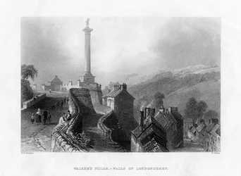 Walkers Säule, Londonderry, Nordirland, 1860