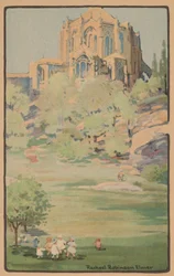Die Kathedrale von St. John the Divine vom Morningside Park, 1914