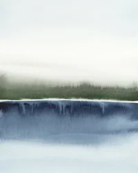 Serene abstrakte Landschaft