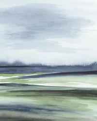 Serene abstrakte Landschaft