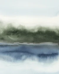 Serene abstrakte Landschaft