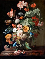 Stillleben mit Blumen