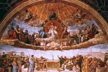 Die Disputation über das Heilige Sakrament, 1508-1509