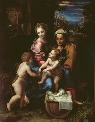 Die Heilige Familie (La Perla) ca. 1518
