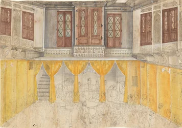 Palastinterieur, ca. 1880-1900