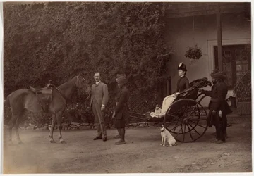 Oberst H. R. Thuillier und seine Frau Emmeline Williams Thuillier, Shimla