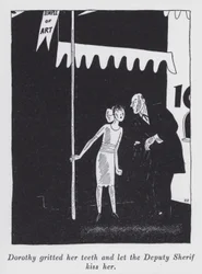 Illustration für "But Gentlemen Marry Brunettes" von Anita Loos