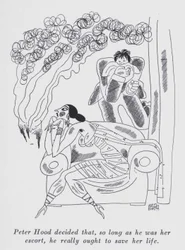 Illustration für "But Gentlemen Marry Brunettes" von Anita Loos