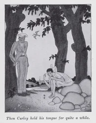 Illustration für "But Gentlemen Marry Brunettes" von Anita Loos