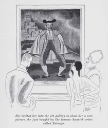 Illustration für "But Gentlemen Marry Brunettes" von Anita Loos