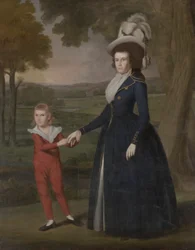 Laura Wolcott Moseley und Charles Moseley (1761)