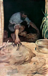 Illustration für Robinson Crusoe von Daniel Defoe