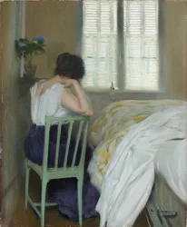 Die traurigen Stunden, ca. 1900