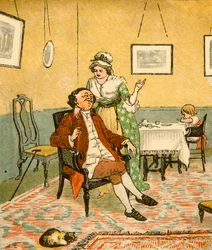 John Gilpin und seine Frau, 1878, ca. 1918