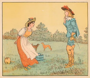 Dann kann ich dich nicht heiraten, mein hübsches Mädchen!, um 1882