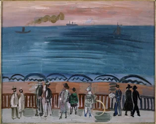Der Strand von Sainte-Adresse