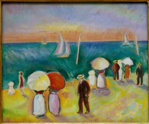 Der Strand von Sainte-Adresse