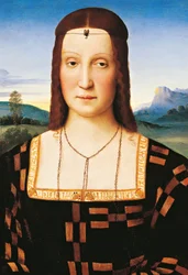 Porträt von Elisabetta Gonzaga, Herzogin von Urbino, um 1504