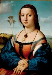 Porträt von Maddalena Doni