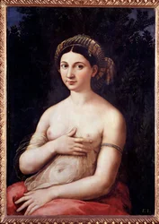 Porträt einer jungen Dame (La Fornarina)