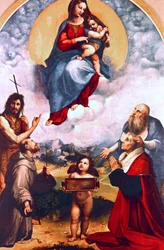 Madonna di Foligno, um 1511-1512