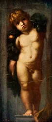 Putto mit Girlande, ca. 1510, ca. 1912