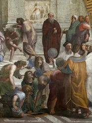 Die Schule von Athen (Detail)