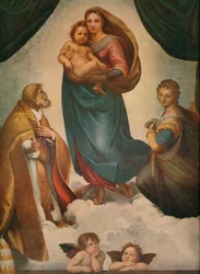 Die Sixtinische Madonna, 1512, 1911