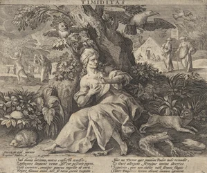 Timiditas aus Vier Laster, ca. 1580-1628