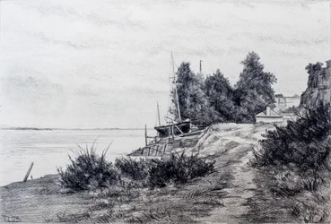 Werft an der Gironde-Mündung