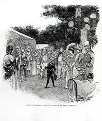 Illustration für Little Lord Fauntleroy (Gravur)